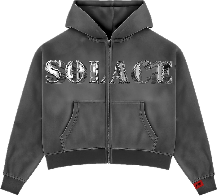 Grey Solace Zip-up