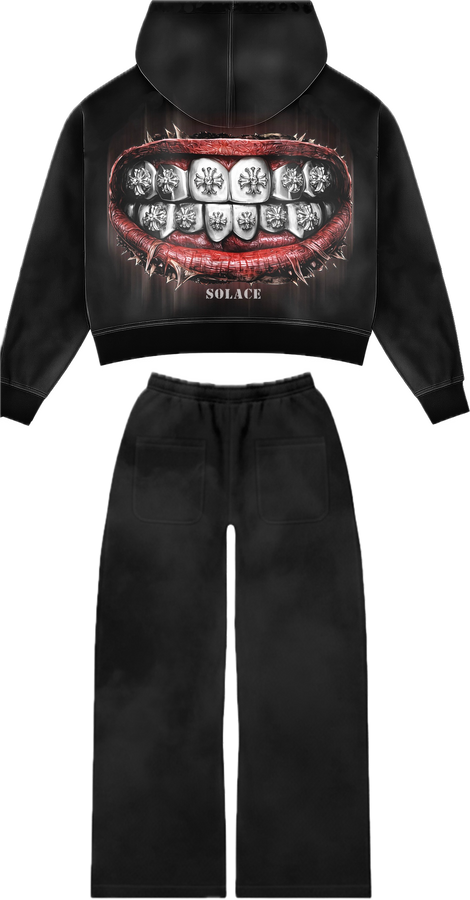 Solace Zip-up Set back