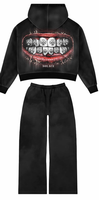 Solace Zip-up Set back