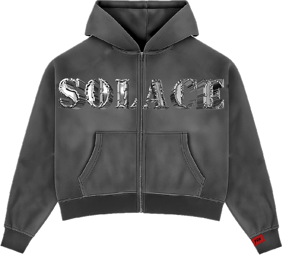 Grey Solace Zip-up
